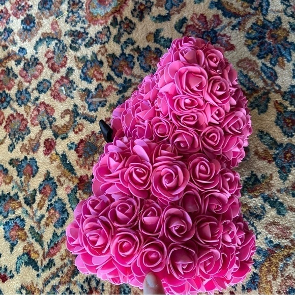 Always & Forever Bear in bright pink with black tie. New in the box. It’s a girl - Picture 7 of 9